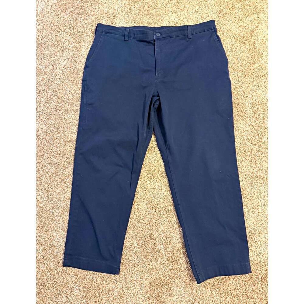 Duluth Trading Co Men’s Relaxed Fit Duluthflex Ballroom Pants Navy 42 Regular